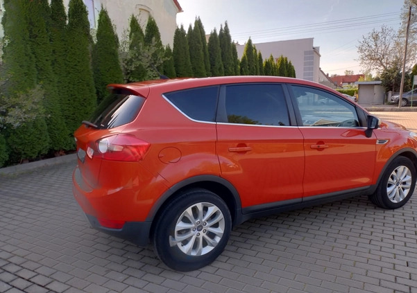 Ford Kuga cena 32700 przebieg: 198606, rok produkcji 2011 z Borne Sulinowo małe 326